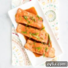 Maple Soy Salmon dish on a plate