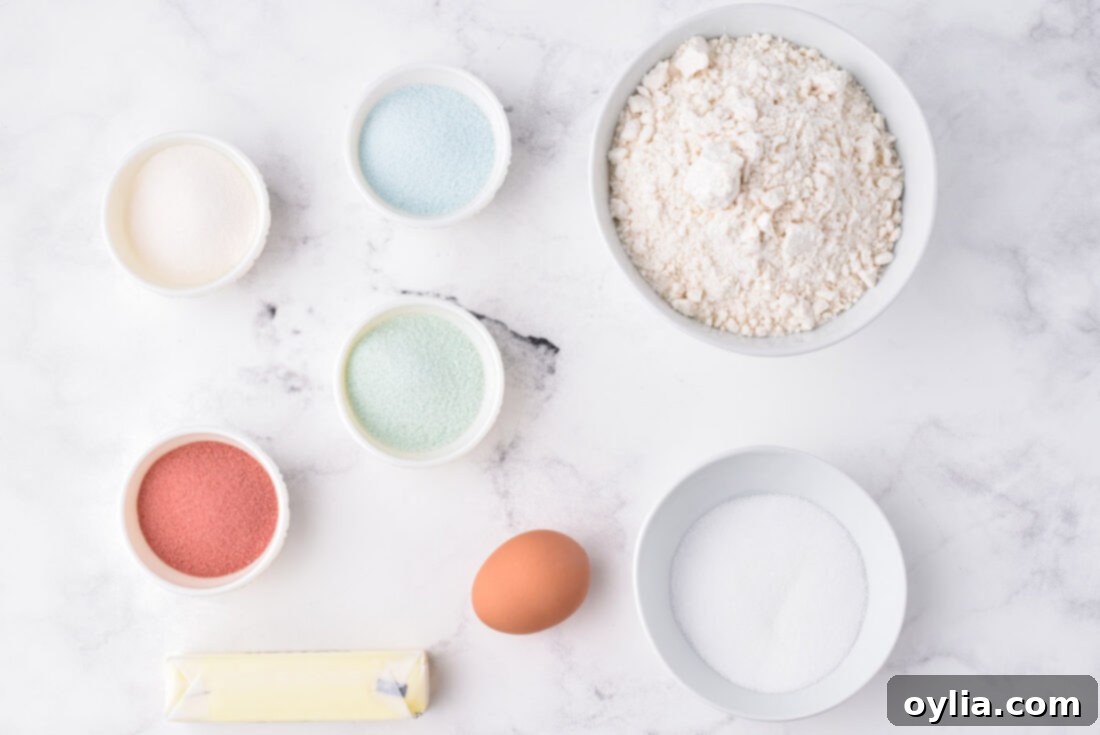 Jello Cookies ingredients