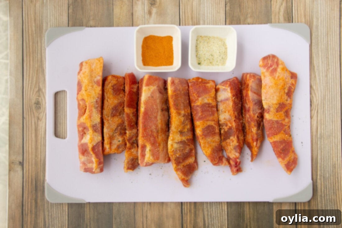 Rib Tips ingredients