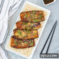 Soy Glazed Eggplant