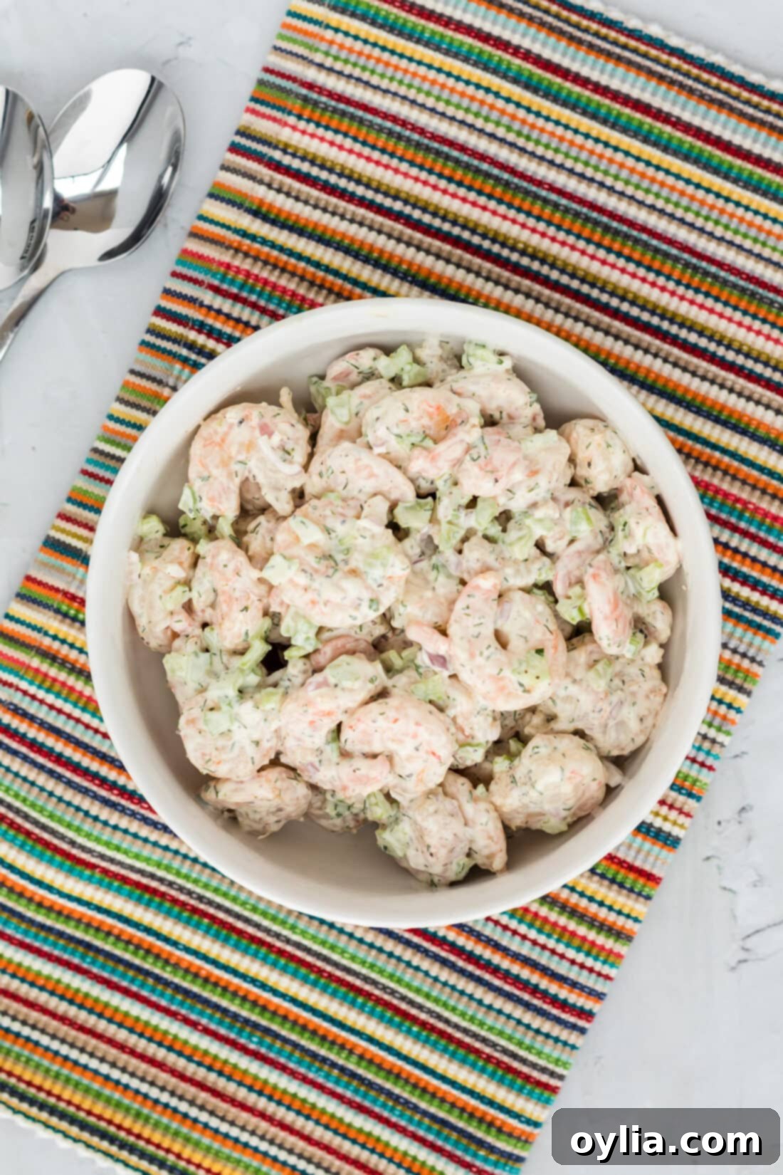 Shrimp Salad in a bowl
