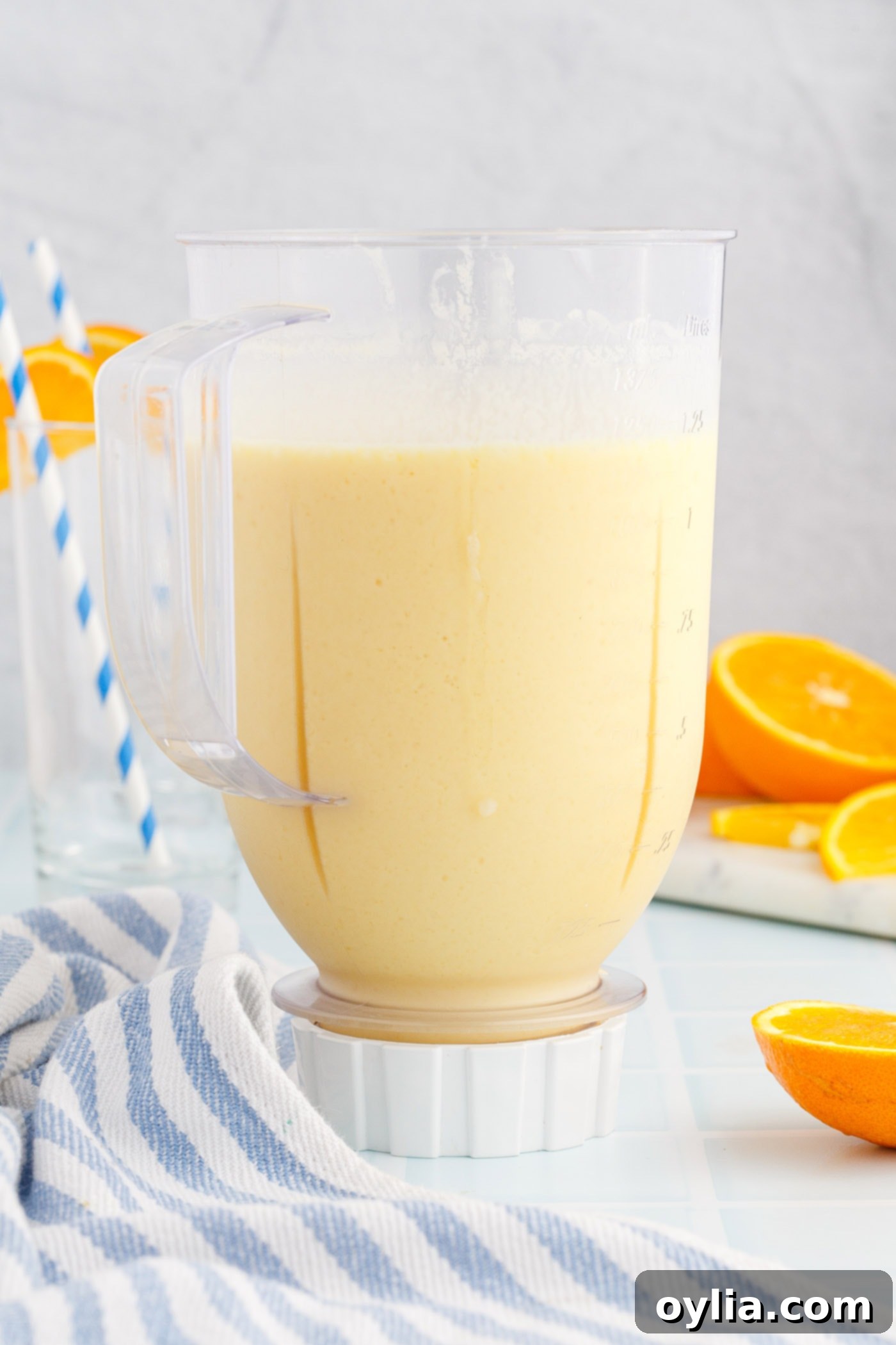 how to make orange julius in a blender