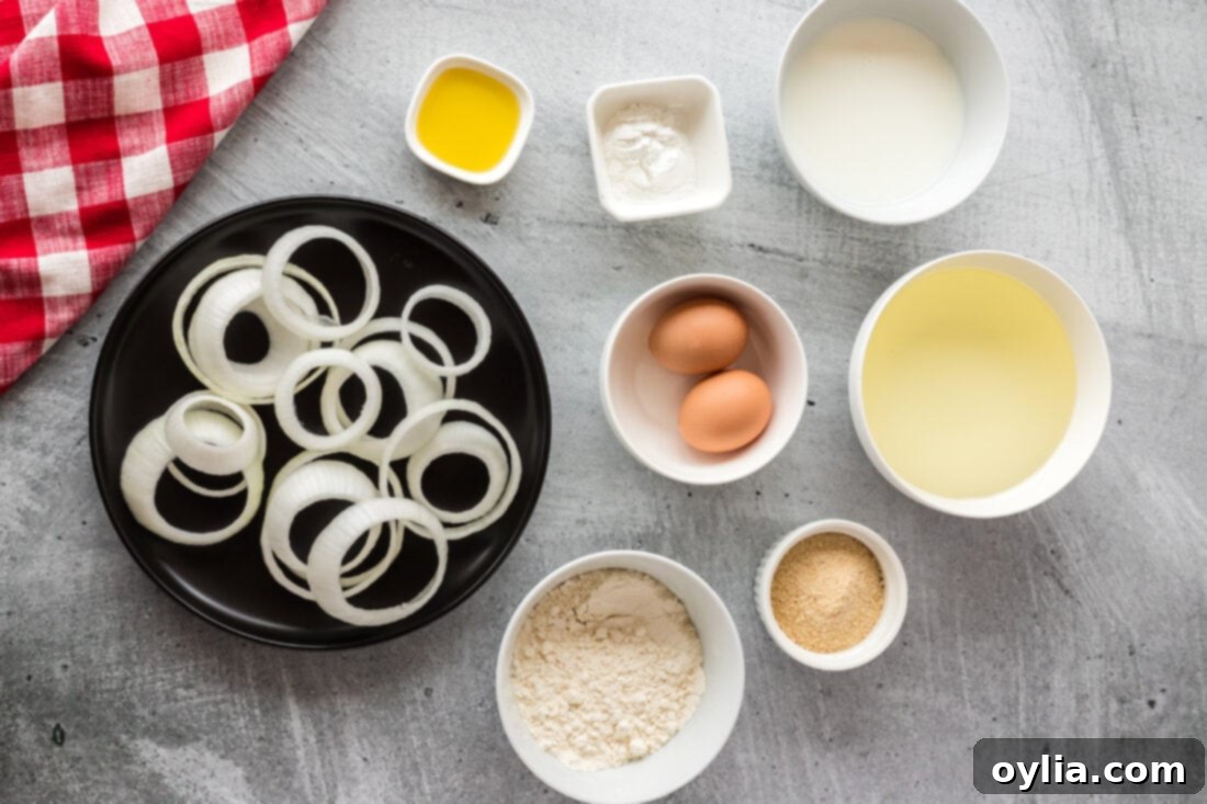 Onion Ring ingredients