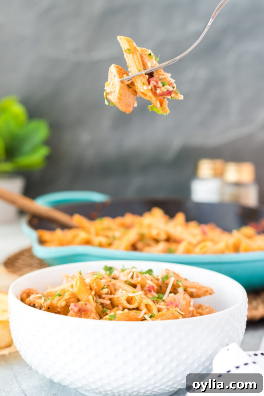 fork of Cajun Chicken Pasta