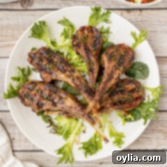 grilled lamb chops