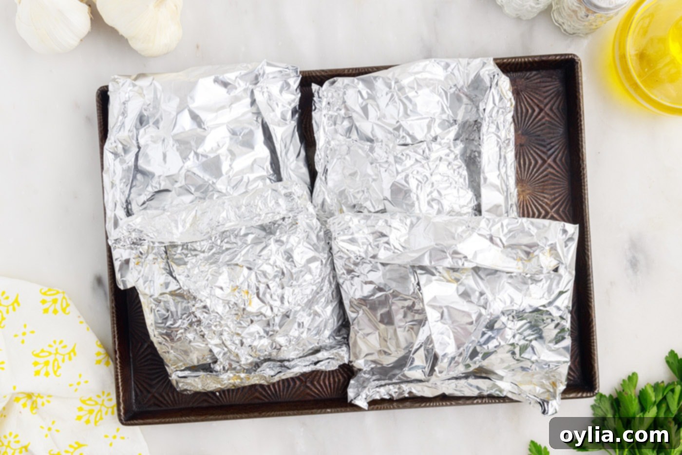 campfire foil packets