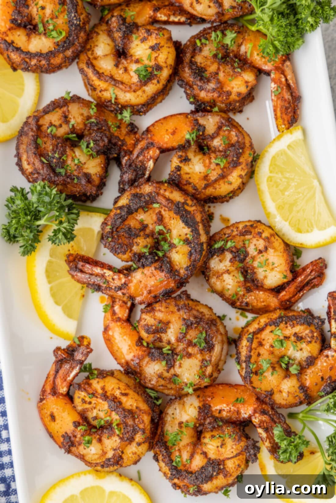 Cajun Blackened Shrimp 2 platter of Blackened Shrimp