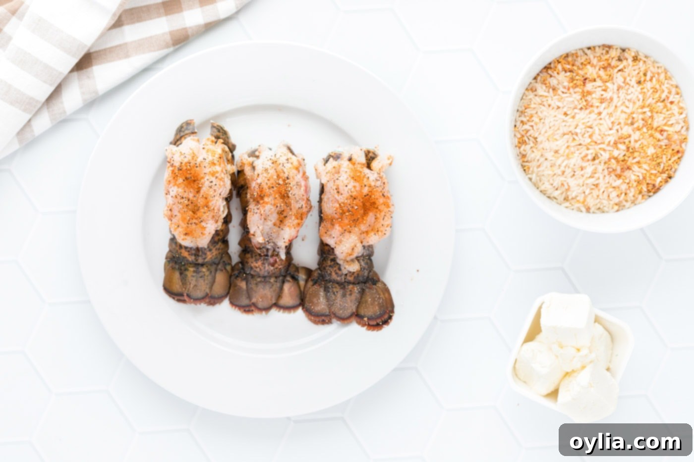 old bay seasoned lobster tails