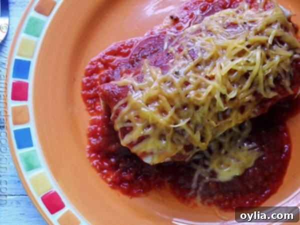A close up photo of a Taco Bell enchirito copycat.