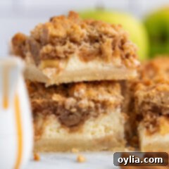 Golden Caramel Apple Cheesecake Squares 20 Caramel Apple Cheesecake Bars