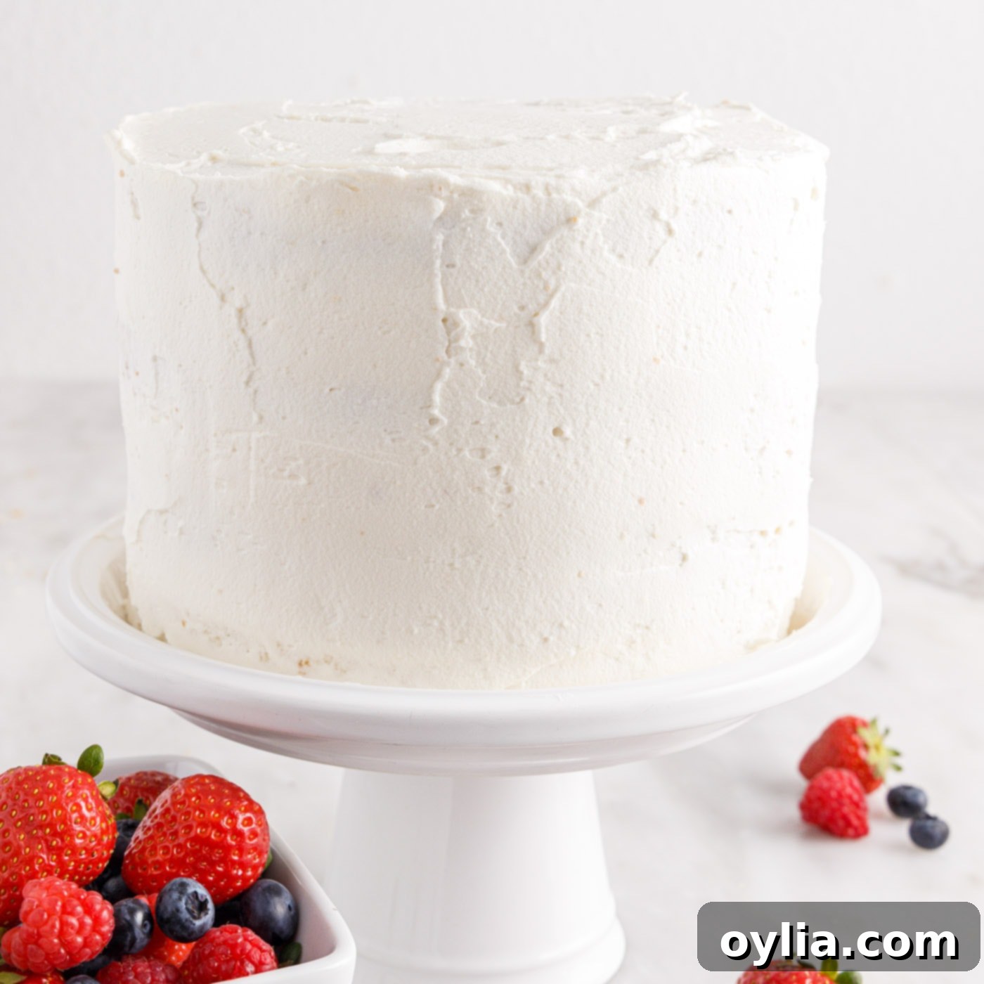 frosted chantilly cake
