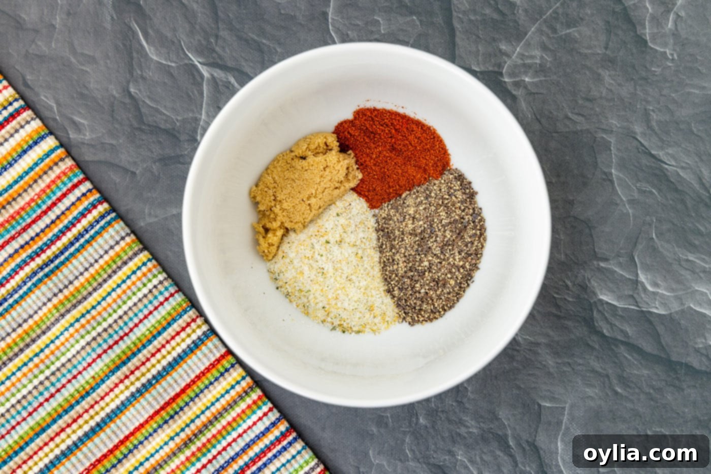 spice rub in a bowl