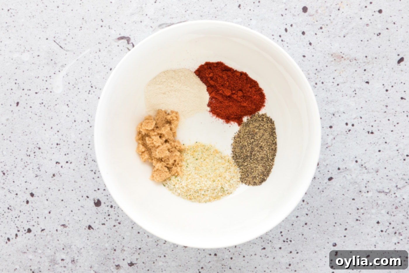 seasoning rub for chicken in a bowl