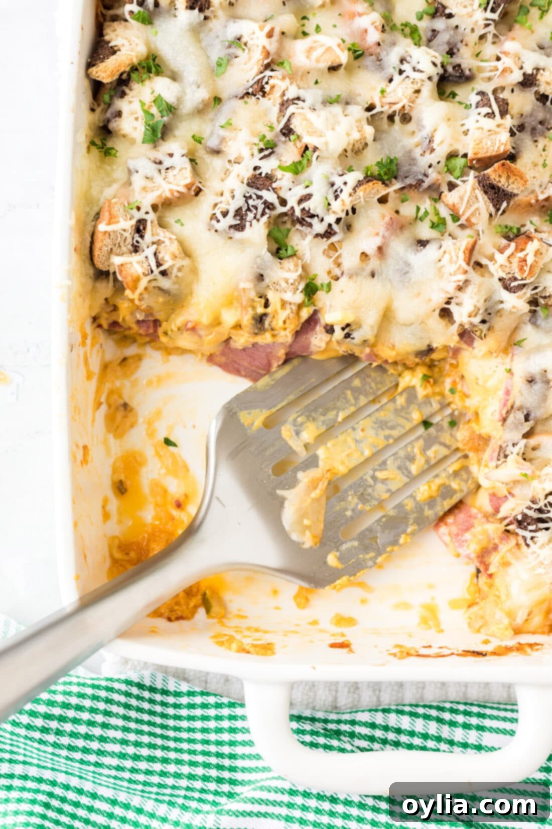 pan of Rueben Casserole