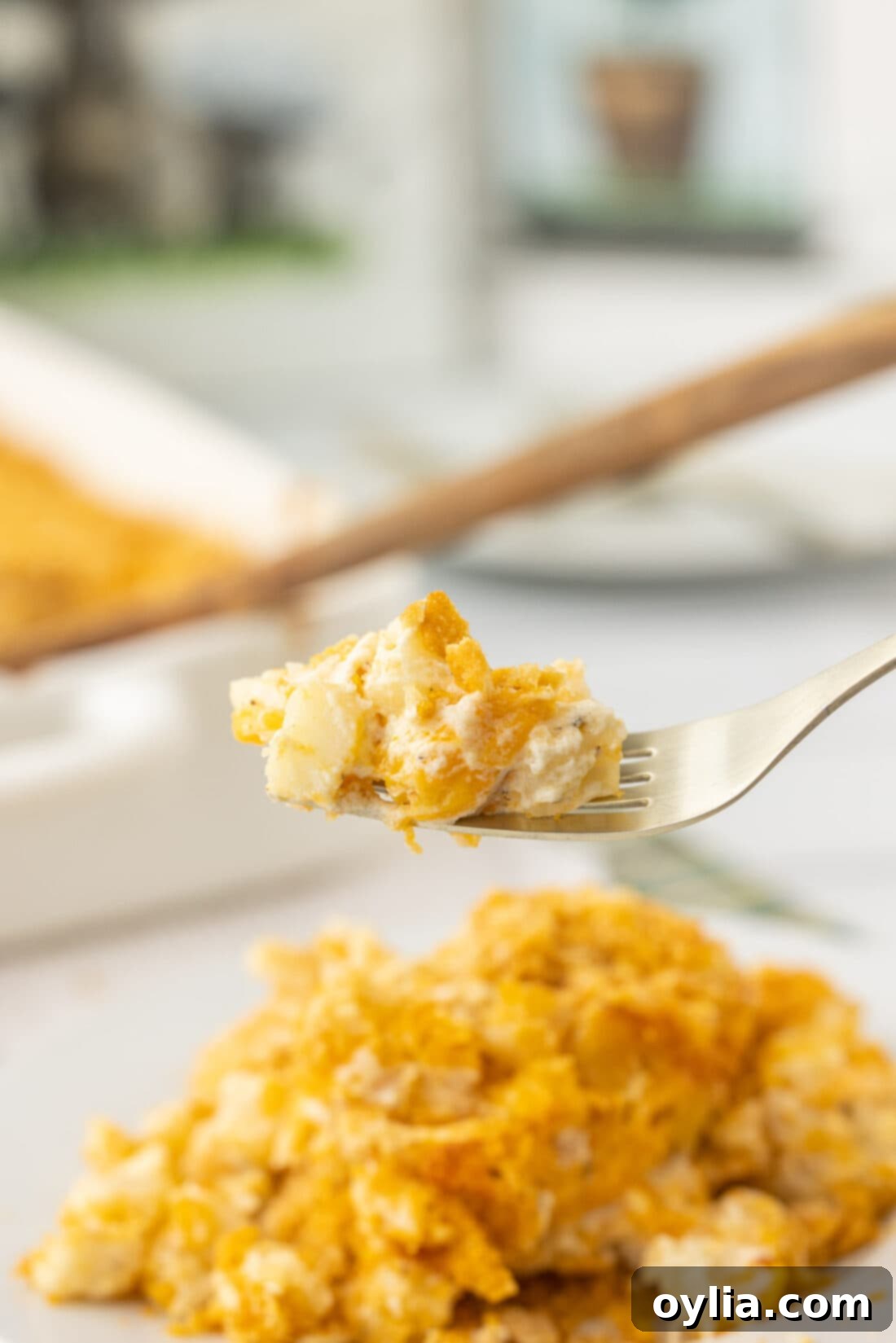 fork of Funeral Potatoes