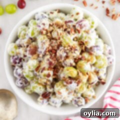 bowl of Grape Salad
