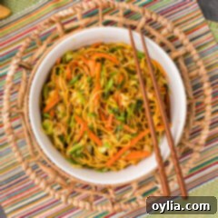 Chow Mein in a bowl