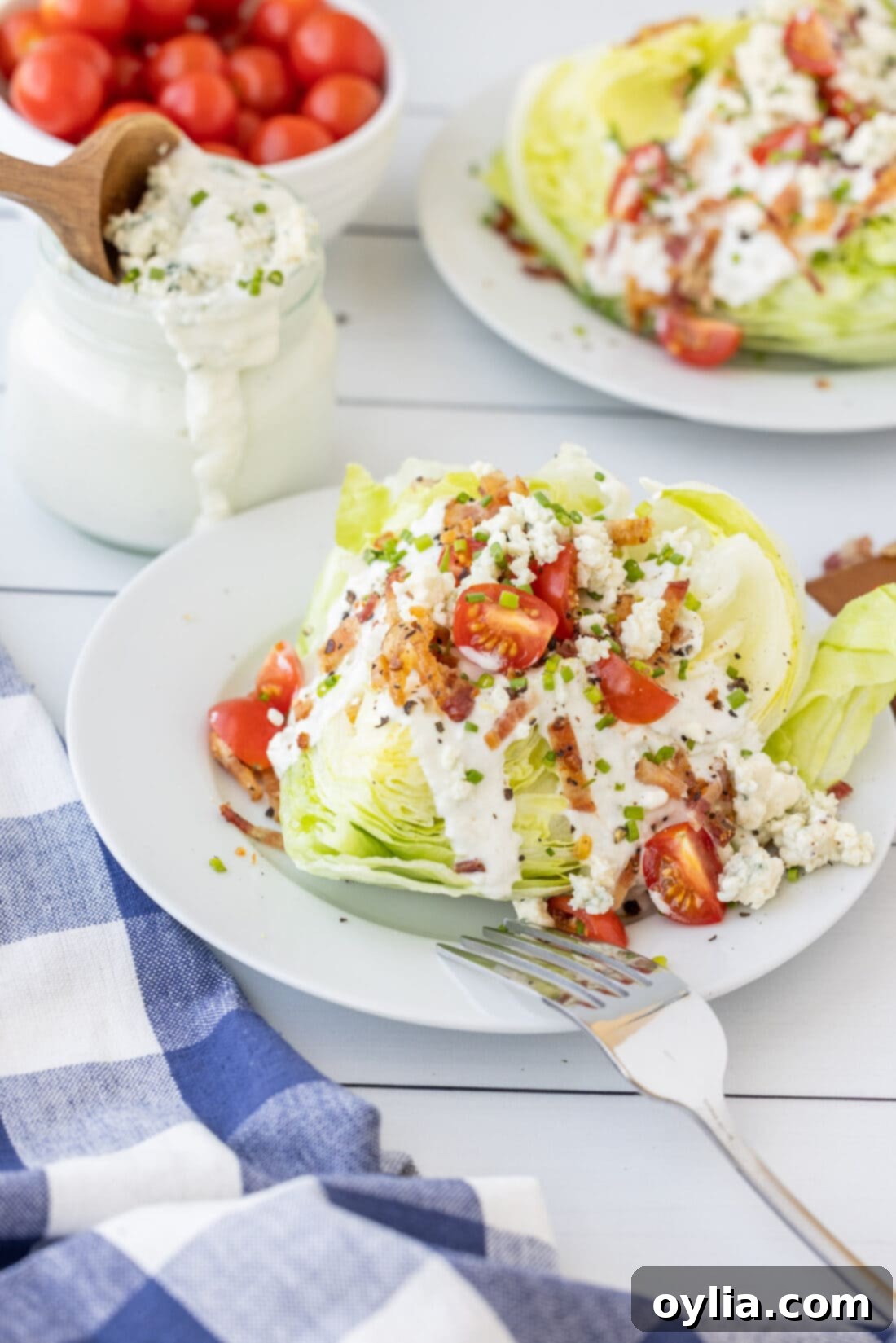 plate of Wedge Salad