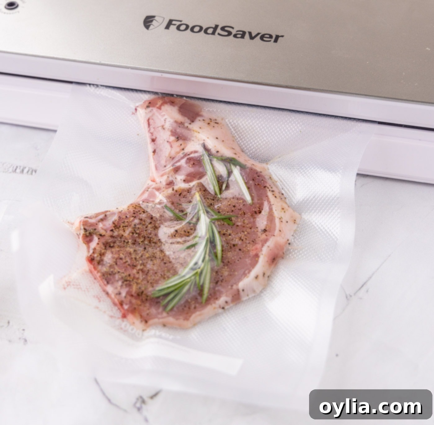 vacuum sealed pork chops for sous vide