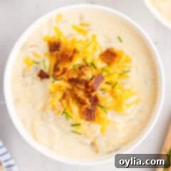 Loaded Baked Potato Soup 16 Bowl of Baked Potato Soup