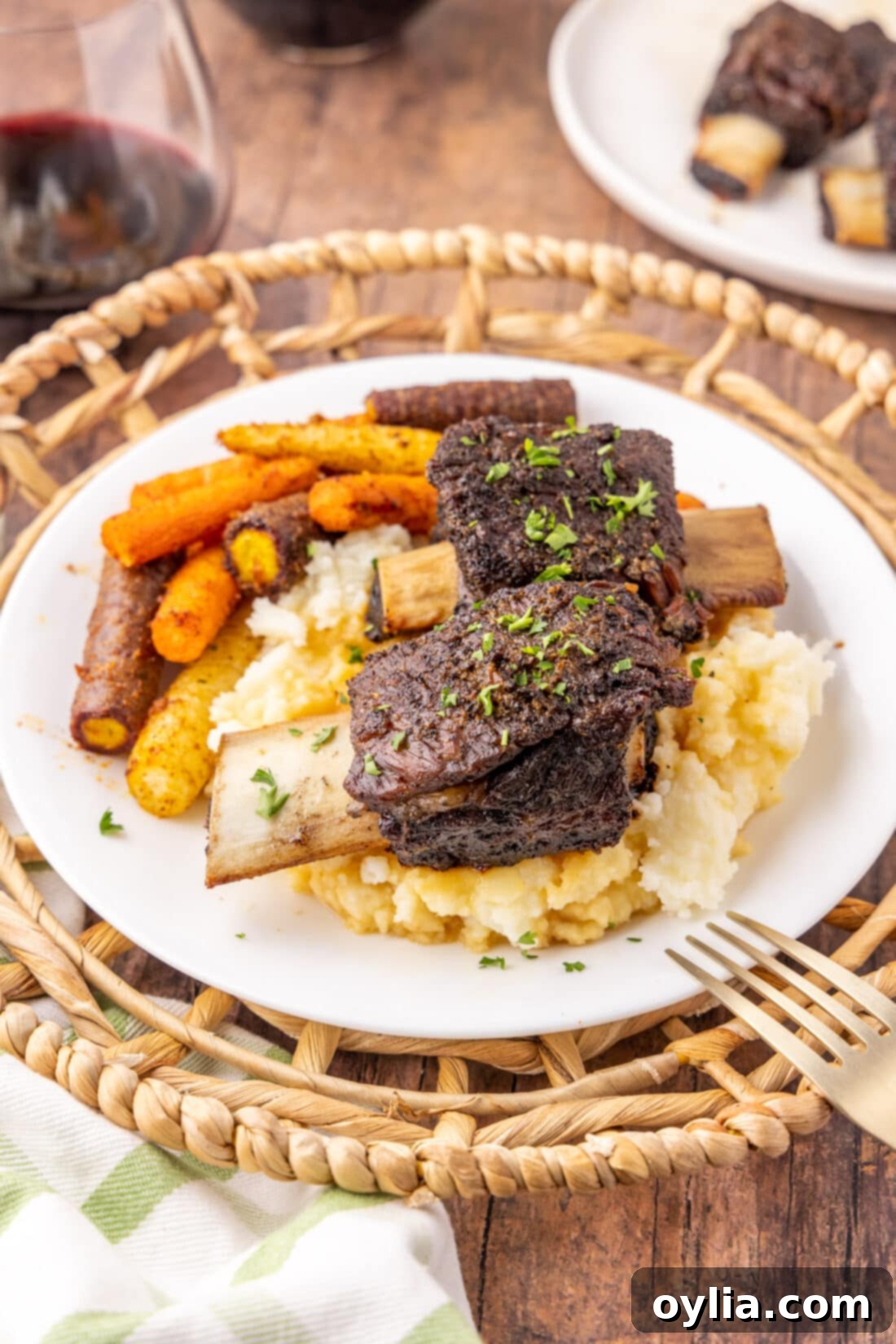 Plate of Beef Short Ribs