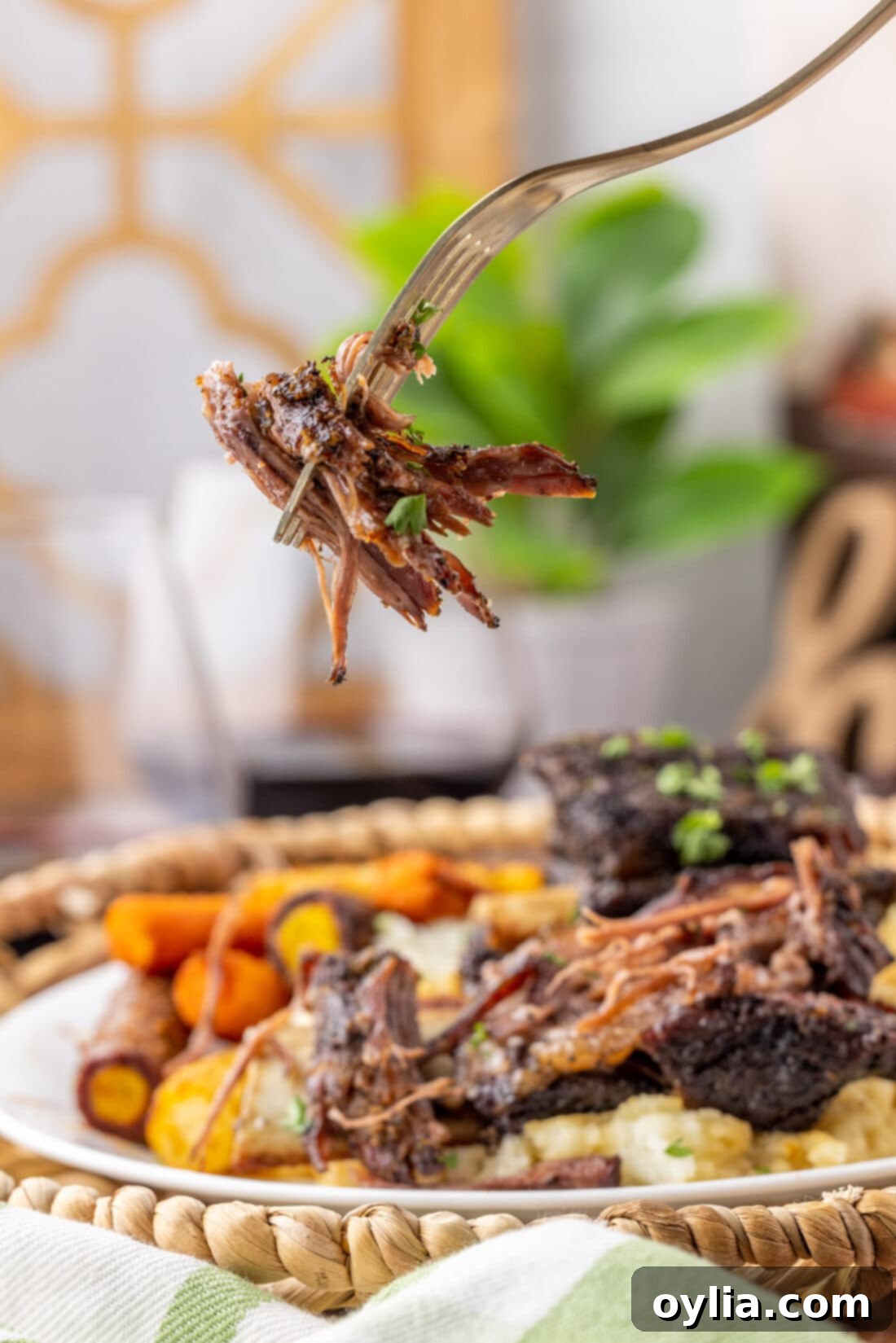 Forkful of Beef Short Rib
