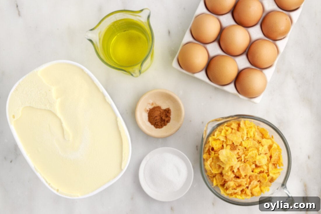 Crispy Shell, Creamy Core 4 Ingredients for Fried Ice Cream
