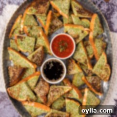 Irresistible Crispy Shrimp Toast 13 Platter of Shrimp Toast with dipping sauces in the middle