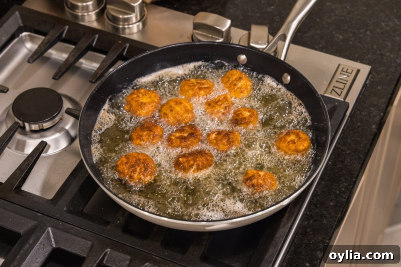 skillet deep fried scallops