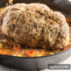The Ultimate Sirloin Pork Roast Recipe 12 pork sirloin roast in a cast iron pan