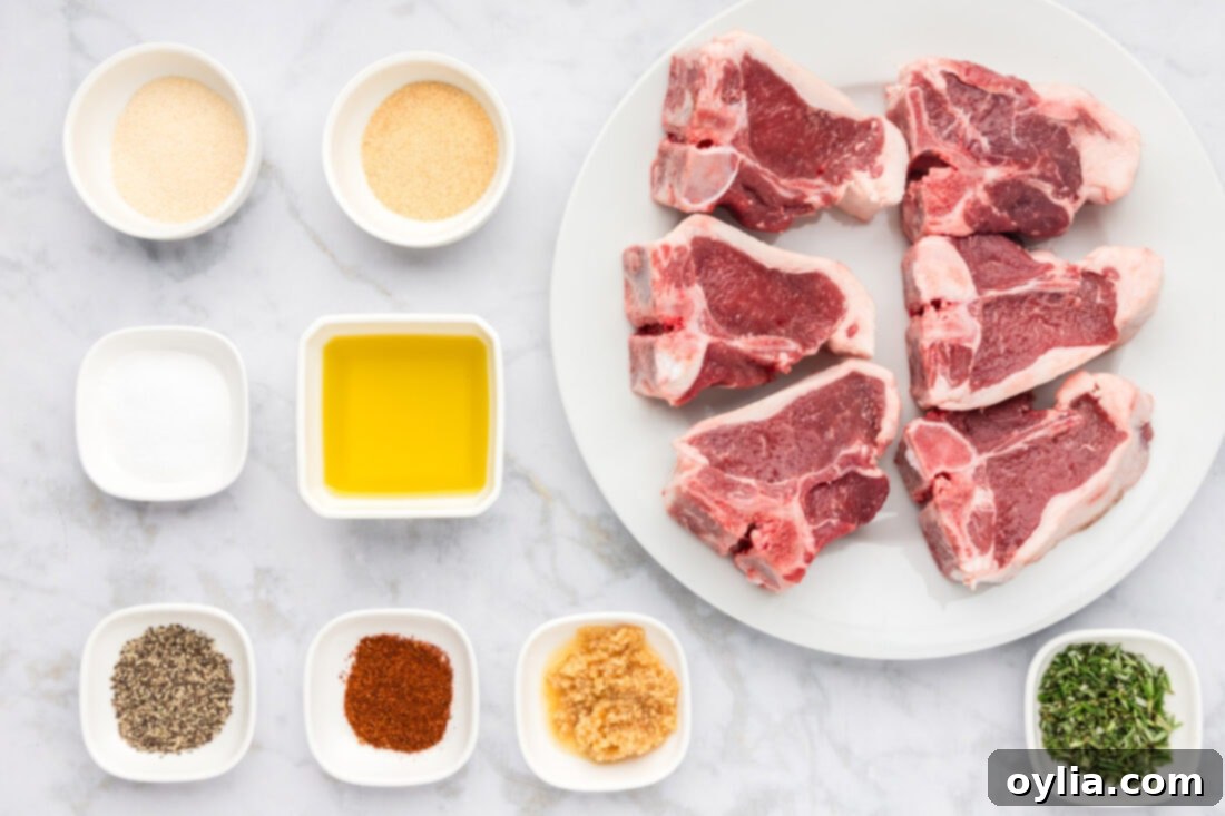 Succulent Grilled Lamb Loin Chops 4 Ingredients for Grilled Lamb Loin Chops