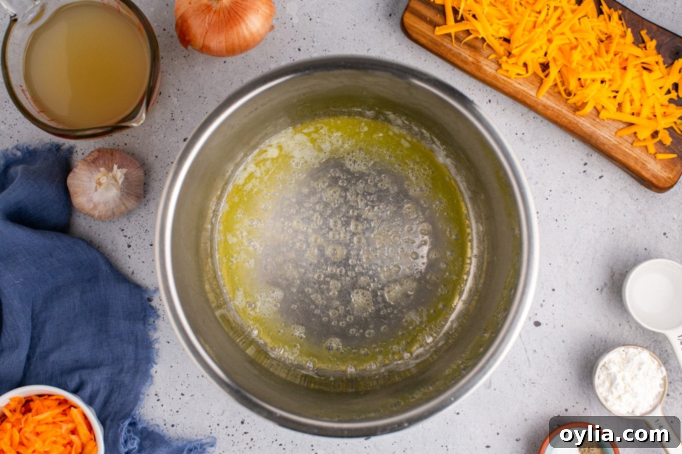 melted butter in instant pot