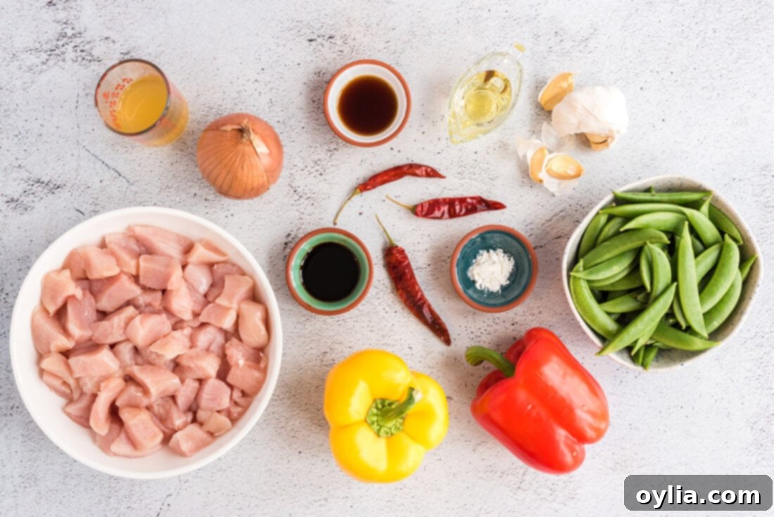 Kung Pao Chicken 4 Kung Pao Chicken ingredients