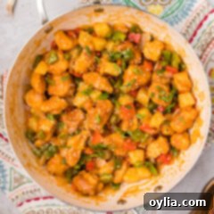 Skillet of Sweet and Sour Chicken