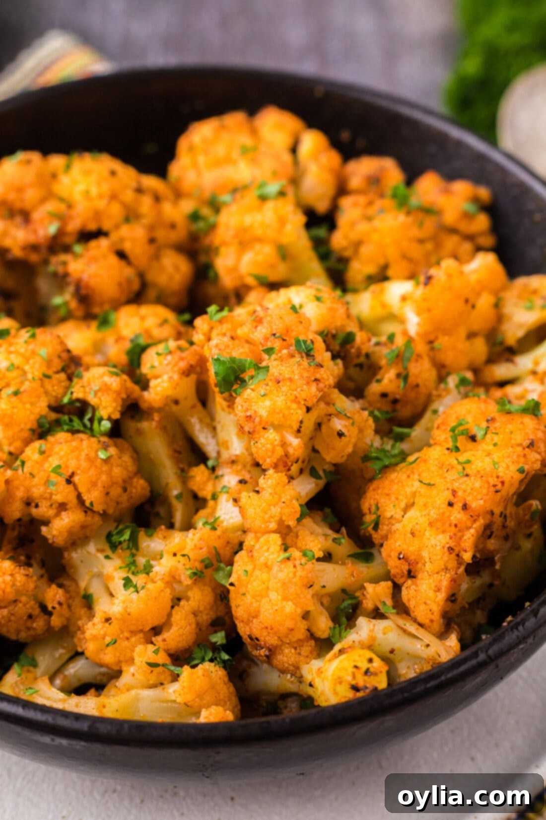 Close up photo of Instant Pot Cauliflower
