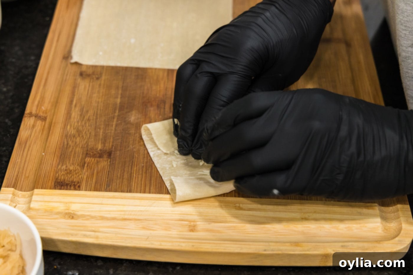 how to fold a wonton wrapper