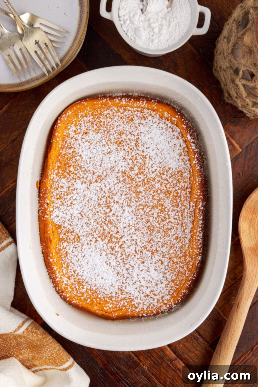 Dish of Carrot Souffle