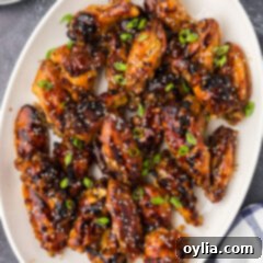 Sticky Honey Garlic Wings 13 Platter of Honey Garlic Chicken Wings