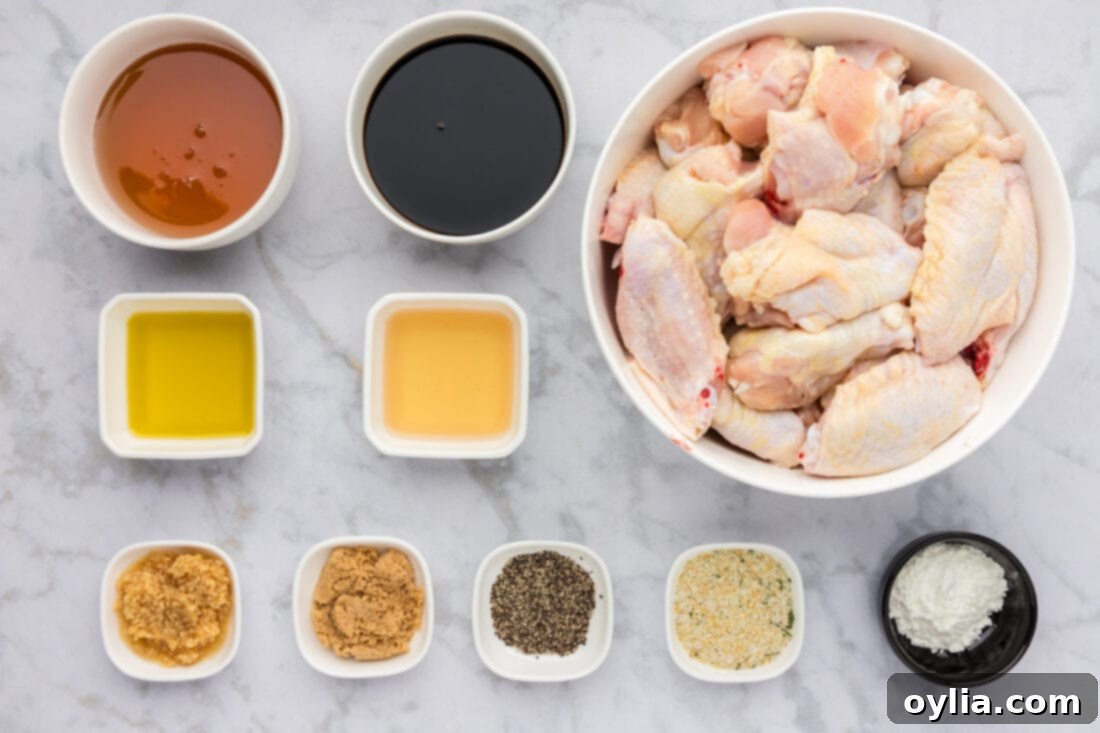 Sticky Honey Garlic Wings 4 Ingredients for Honey Garlic Chicken Wings