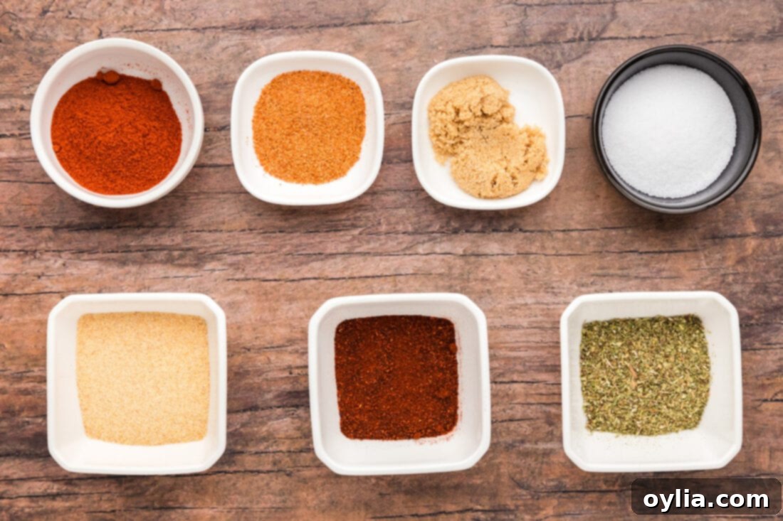 Ingredients for Shrimp Seasoning