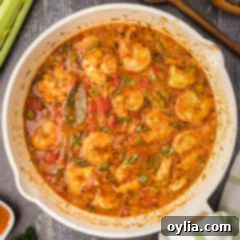 Skillet of Shrimp Creole