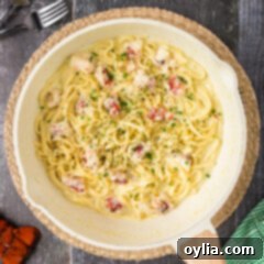 Decadent Lobster Pasta 21 Skillet of Lobster Pasta