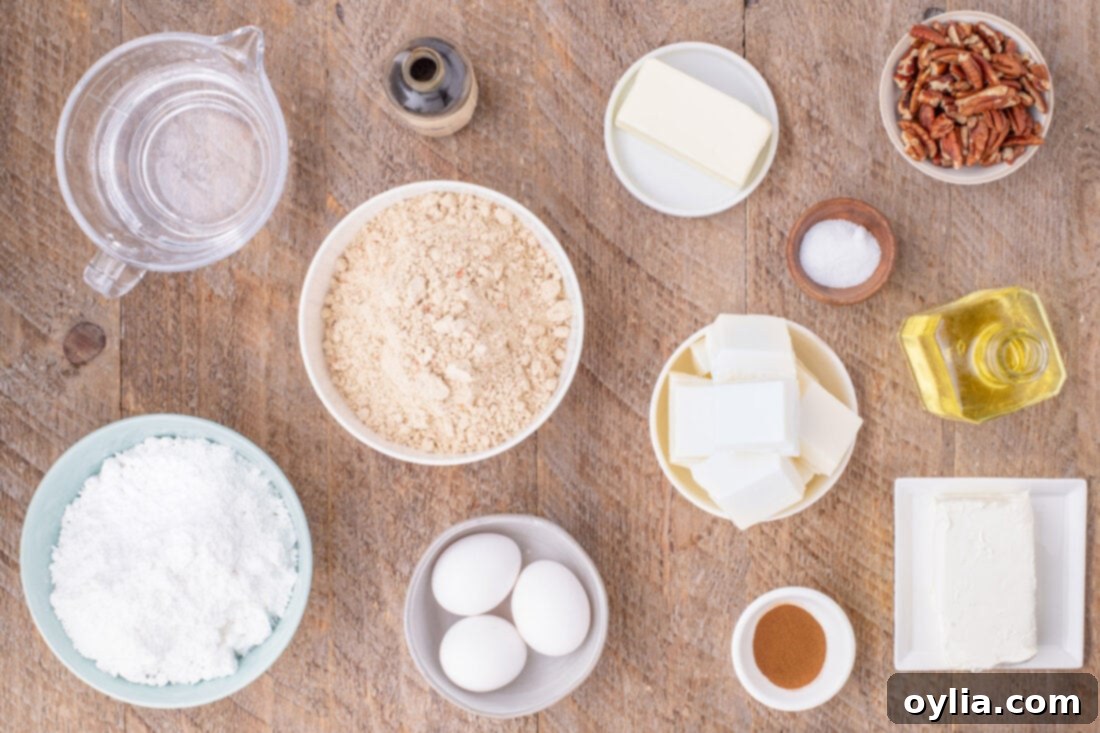 Ingredients for Carrot Cake Truffles