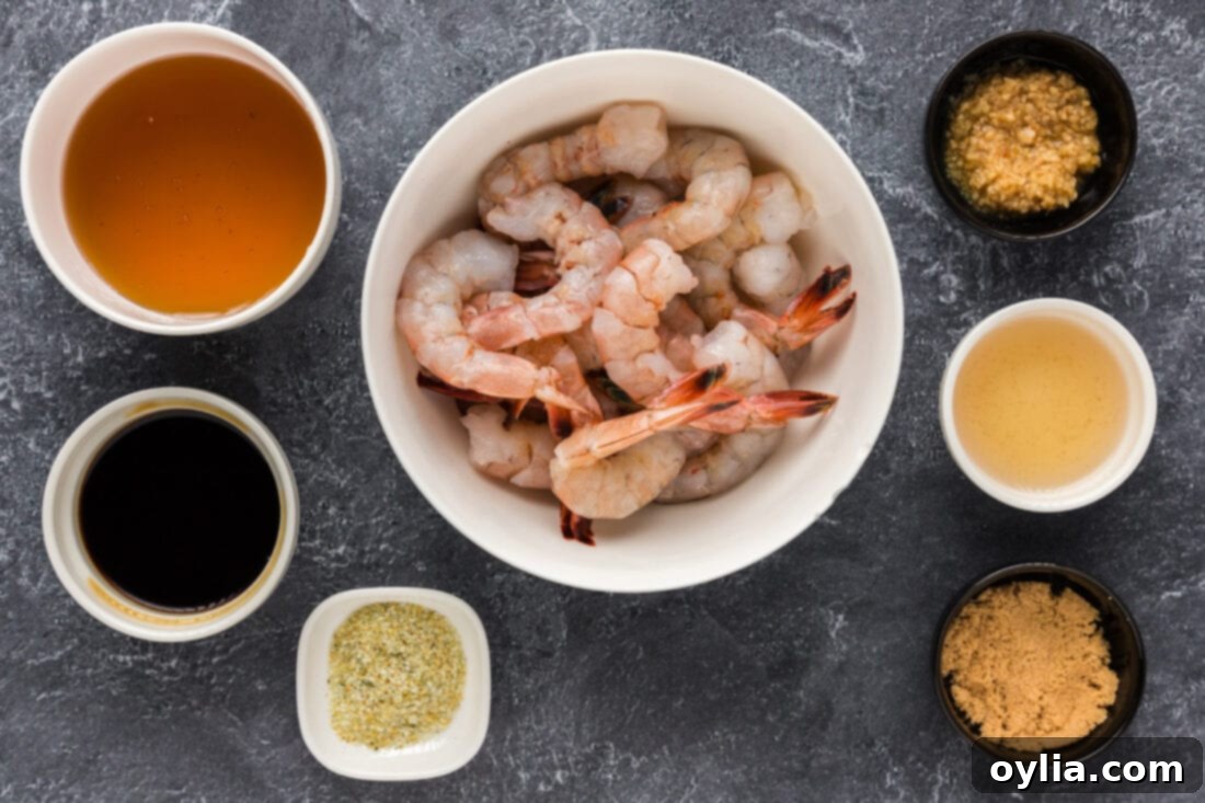 Glazed Honey Garlic Shrimp 4 Ingredients for Honey Garlic Shrimp