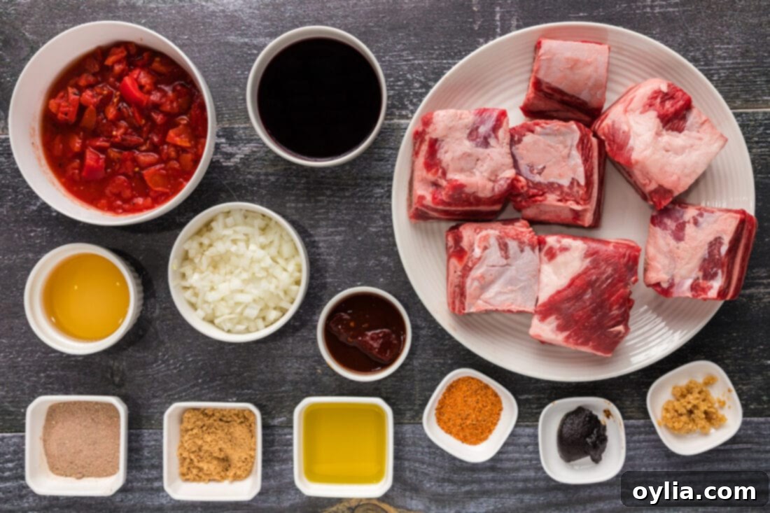 Smoky Mexican Short Ribs 4 Ingredients for Mexican Short Ribs