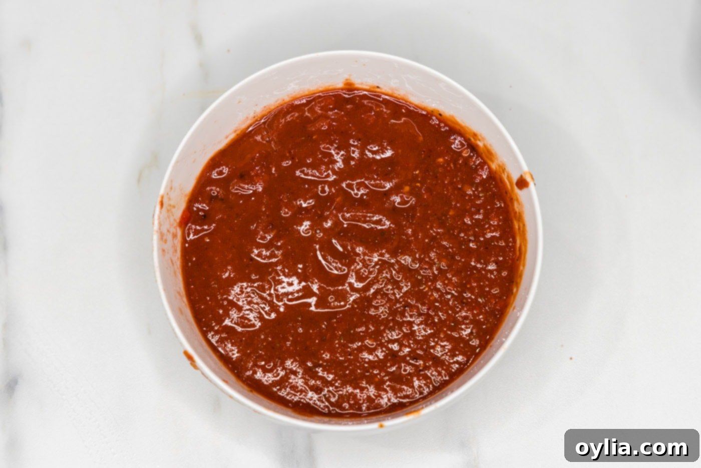blitzed chipotle sauce in a bowl
