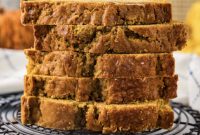 Golden Spiced Pumpkin Banana Loaf