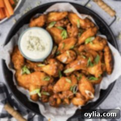 Platter of Buffalo Chicken Wings