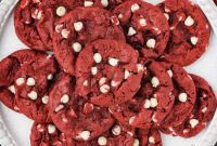 Red Velvet Cookies from a Cake Mix